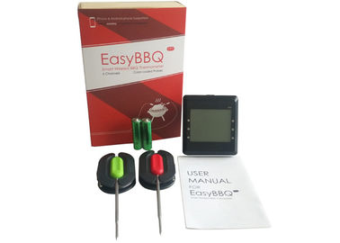 6 Probes Wireless Remote Bbq Thermometer , 100 Meters Wireless Food Thermometer