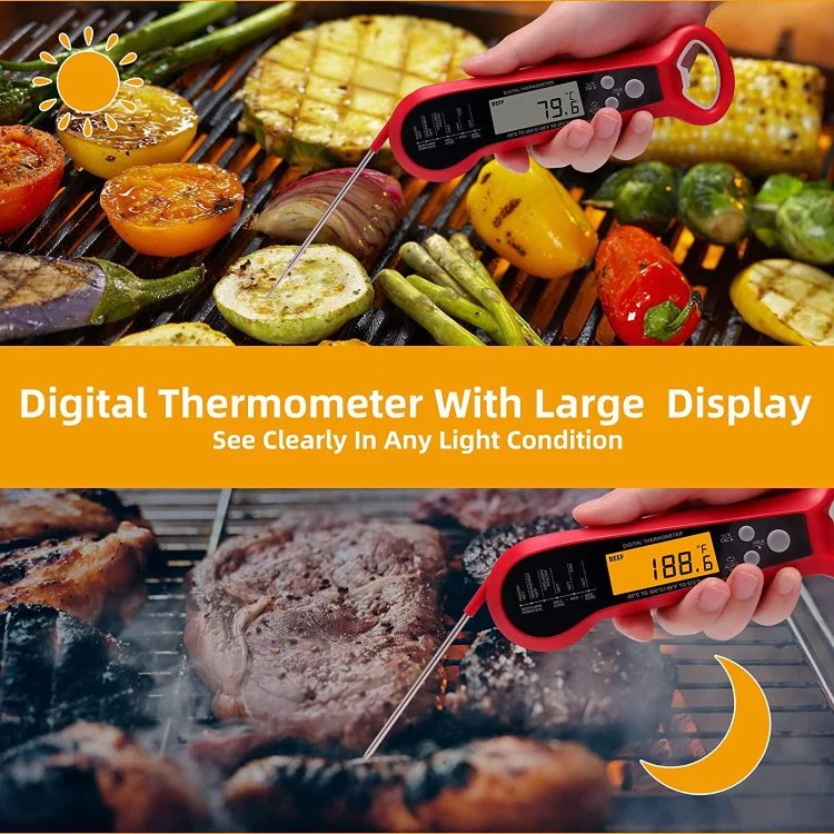 2022 новых 2 в 1 немедленном прочитанном термометре мяса для варить быстрый & точный термометр еды цифров